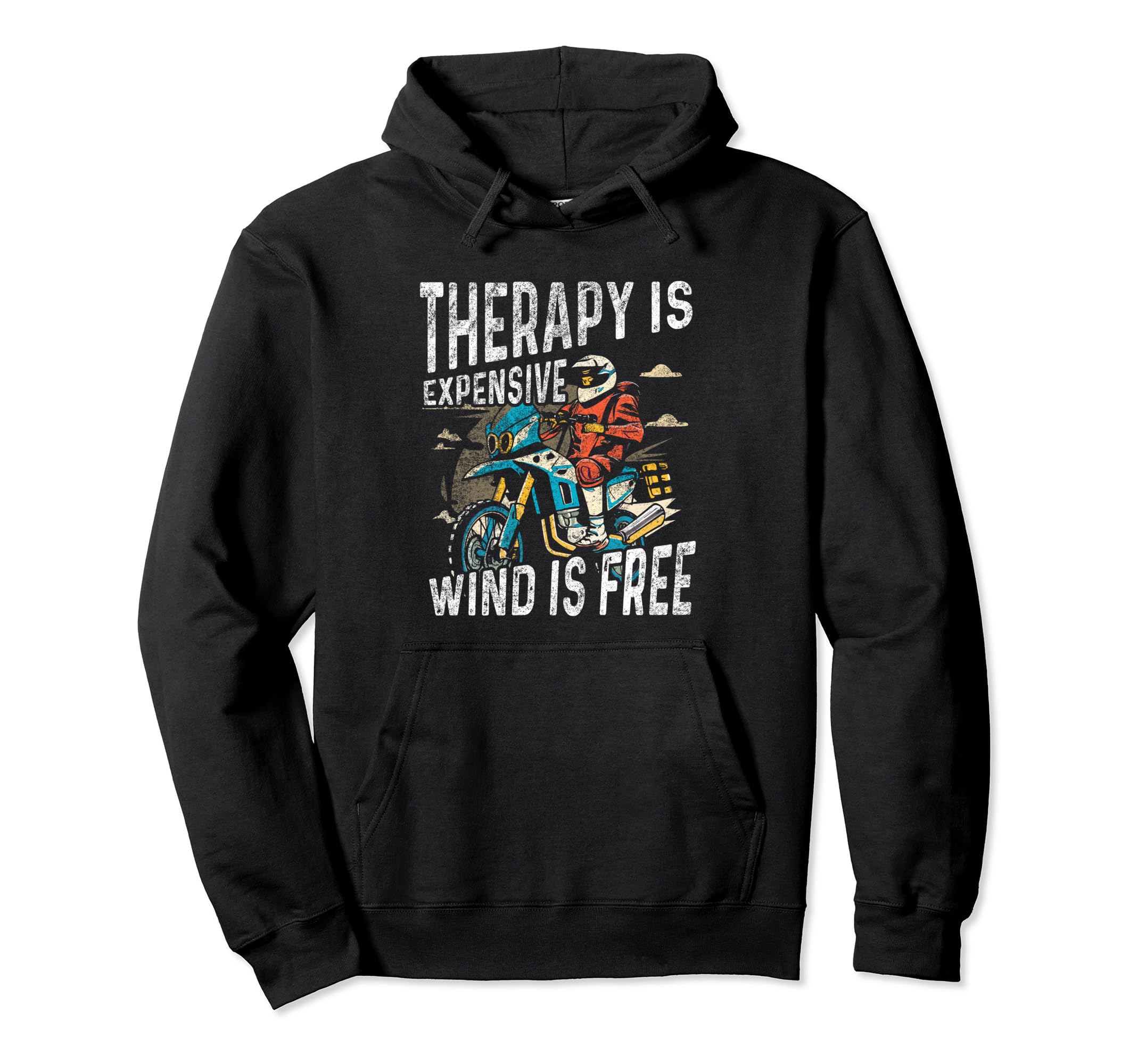 Therapy Is Expensive Wind Is Free Hoodie - Minimalist Print Unisex - T-Shirt, Sweatshirt, Hoodie