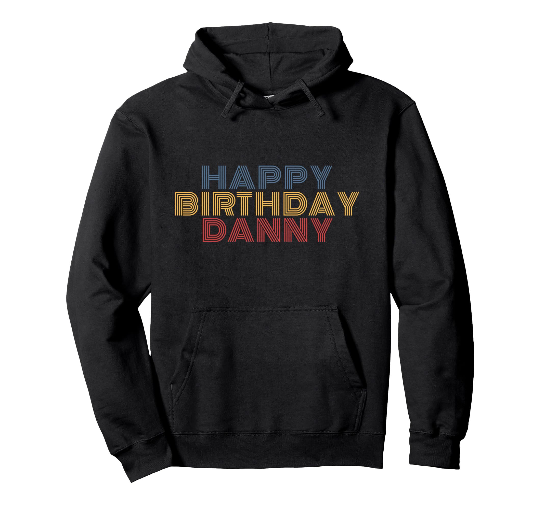 Personalized Name Typography Danny T-Shirt - Custom Art Print for Adults - T-Shirt, Sweatshirt, Hoodie