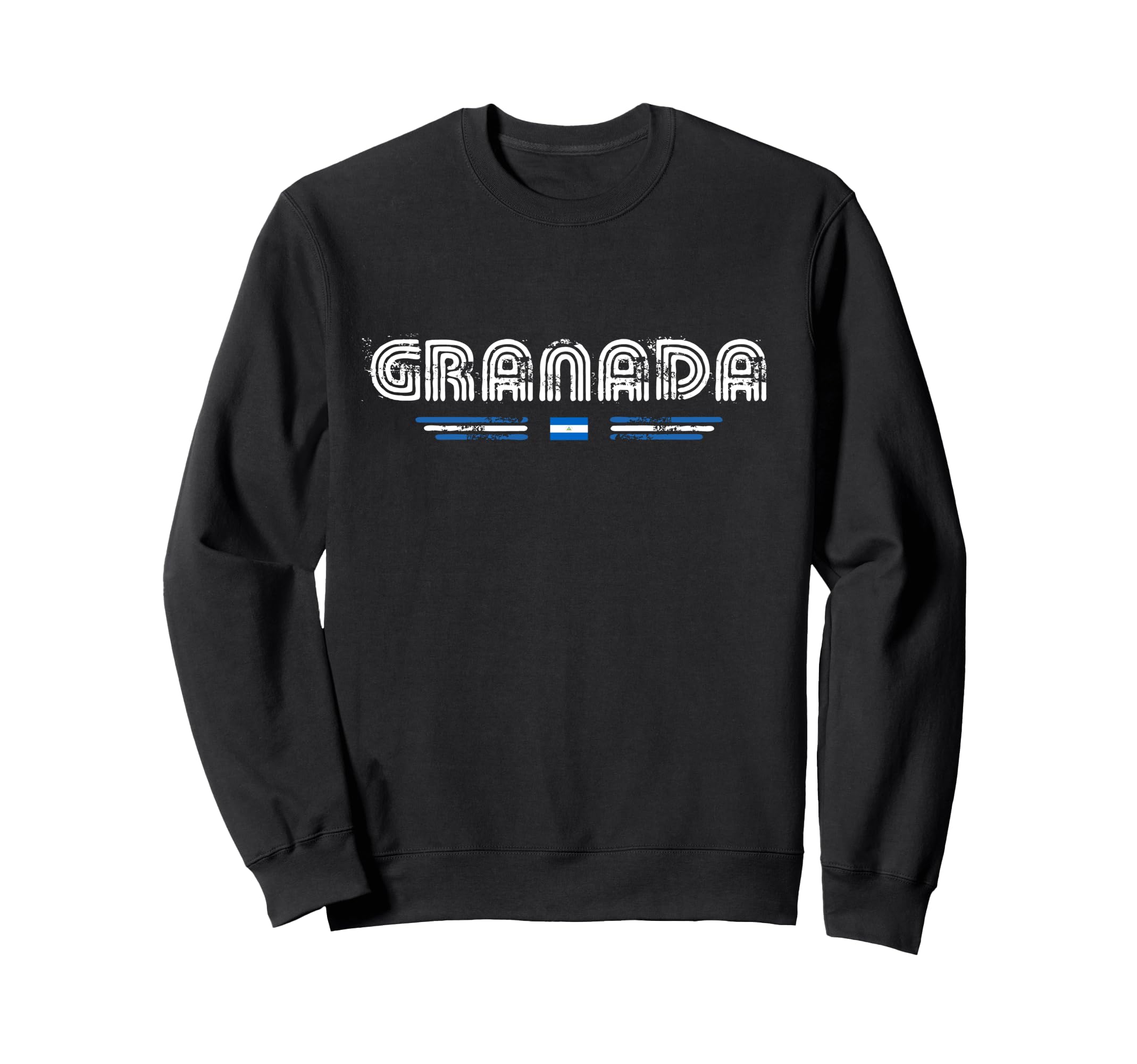 Granada Nicaragua 70S 80S Type Sweatshirt - Custom Art Print for Adults - T-Shirt, Sweatshirt, Hoodie