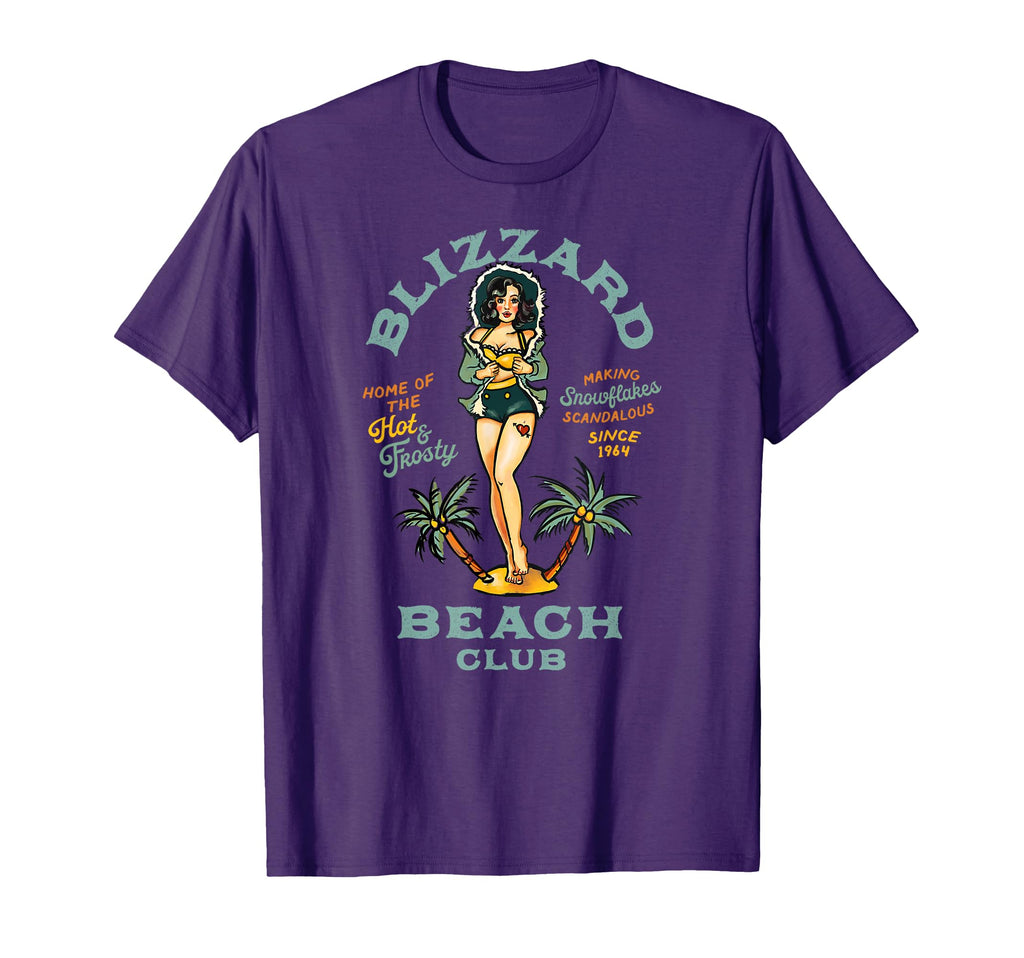 Pin Up Beach Bar Sailor Jerry Tattoo T-Shirt - Novelty Apparel for Adults - T-Shirt, Sweatshirt, Hoodie