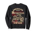American Motorcycle Indian Old Sweatshirt - Casual Everyday Wear Men Women - T-Shirt, Sweatshirt, Hoodie
