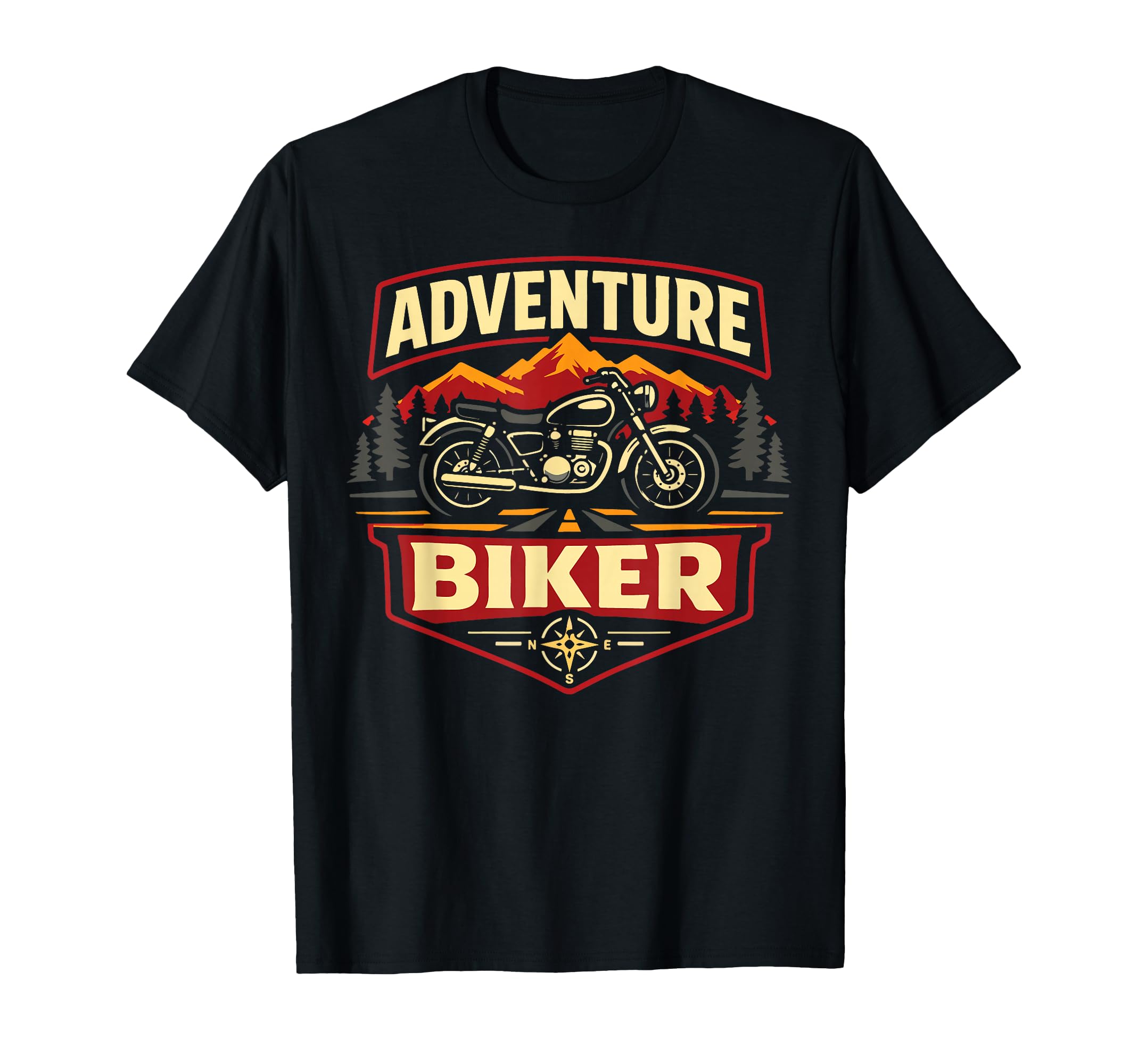 Motorcycle Biker Adventure Biker T-Shirt - Streetwear Style Men Women - T-Shirt, Sweatshirt, Hoodie