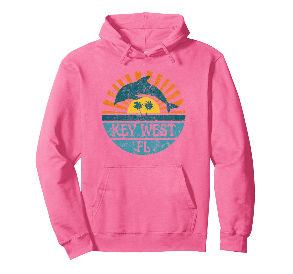 Key West Beach Florida Surfing Surf Ocean T-Shirt - Minimalist Print Unisex - T-Shirt, Sweatshirt, Hoodie
