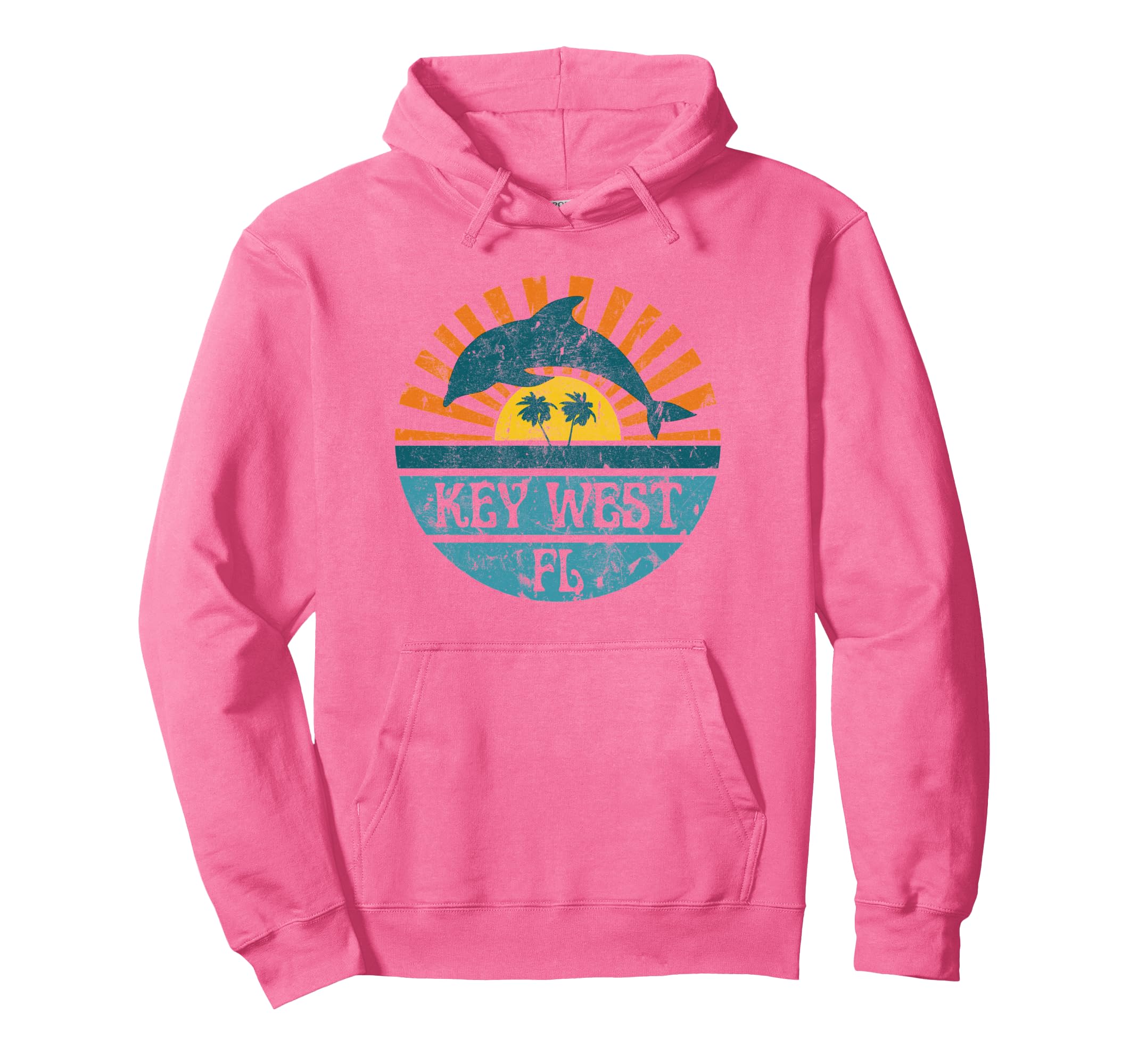Key West Beach Florida Surfing Surf Ocean T-Shirt - Minimalist Print Unisex - T-Shirt, Sweatshirt, Hoodie