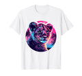 Lion 80S Synthwave And Neon Colors Sweatshirt - Casual Everyday Wear Unisex - T-Shirt, Sweatshirt, Hoodie