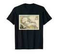 Caribbean Islands Map 1705 T-Shirt - Minimalist Print Unisex - T-Shirt, Sweatshirt, Hoodie