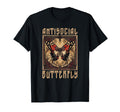 Antisocial Butterfly Gift Hoodie - Minimalist Print Unisex - T-Shirt, Sweatshirt, Hoodie