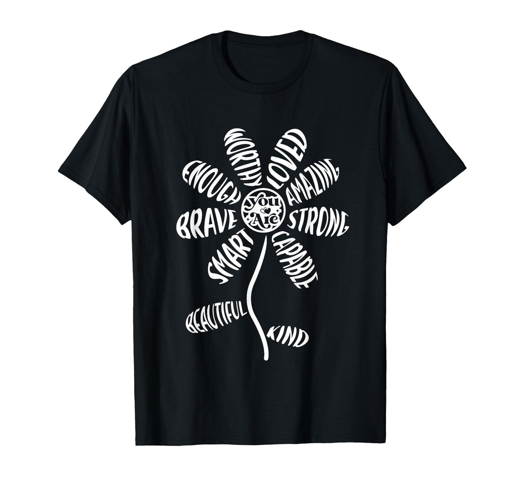 Flower Mental Health Awareness Self T-Shirt - Streetwear Style for Adults - T-Shirt, Sweatshirt, Hoodie
