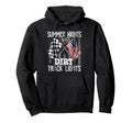 Summer Nights And Dirt Track Lights Hoodie - Fun Novelty Design Unisex - T-Shirt, Sweatshirt, Hoodie