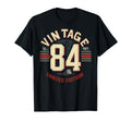 1984 Birthday 84 Born 1984 Typography T-Shirt - Minimalist Print Unisex - T-Shirt, Sweatshirt, Hoodie