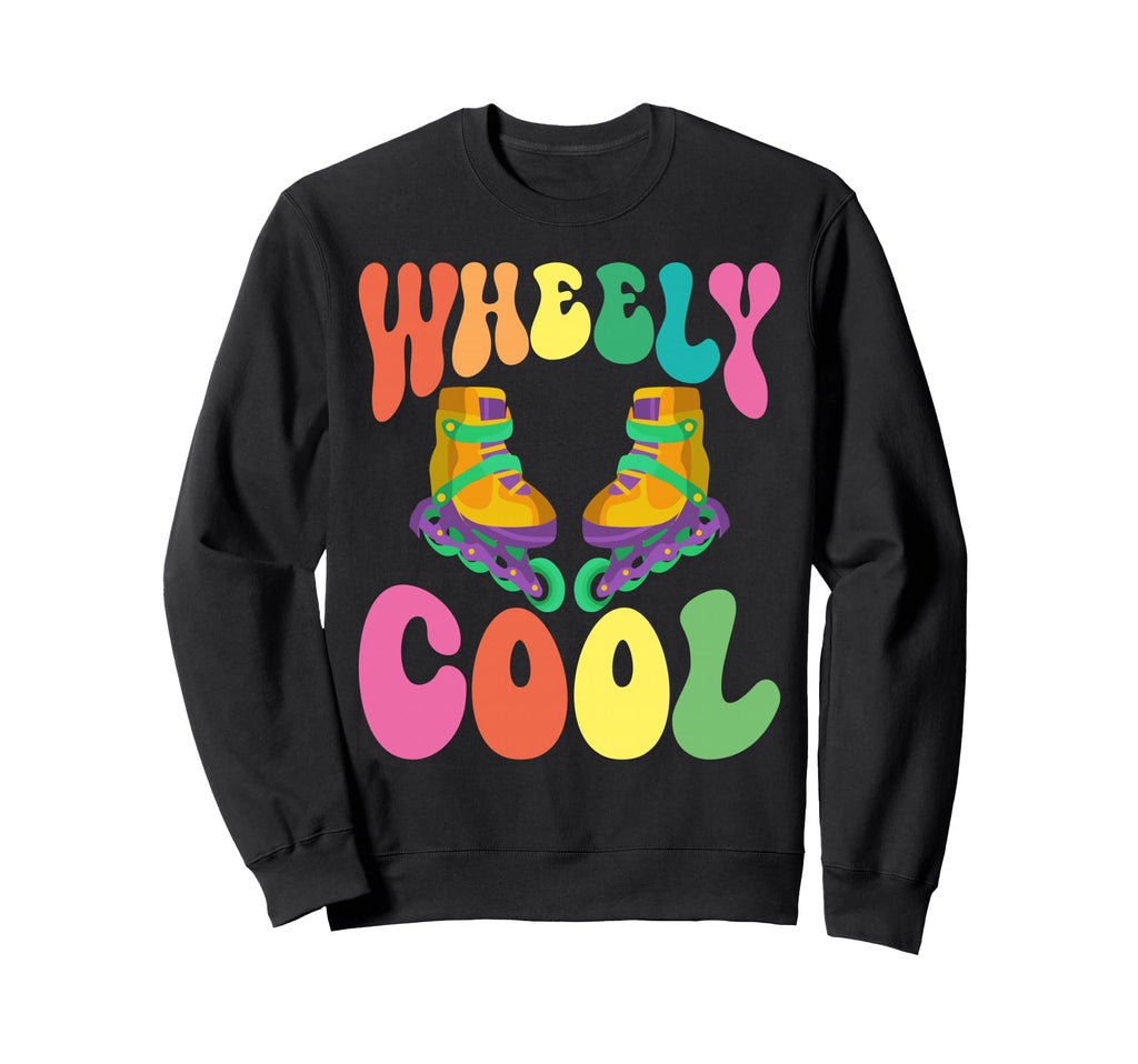 Roller Skating Skate 1970S Inline Sweatshirt - Fun Novelty Design Unisex - T-Shirt, Sweatshirt, Hoodie