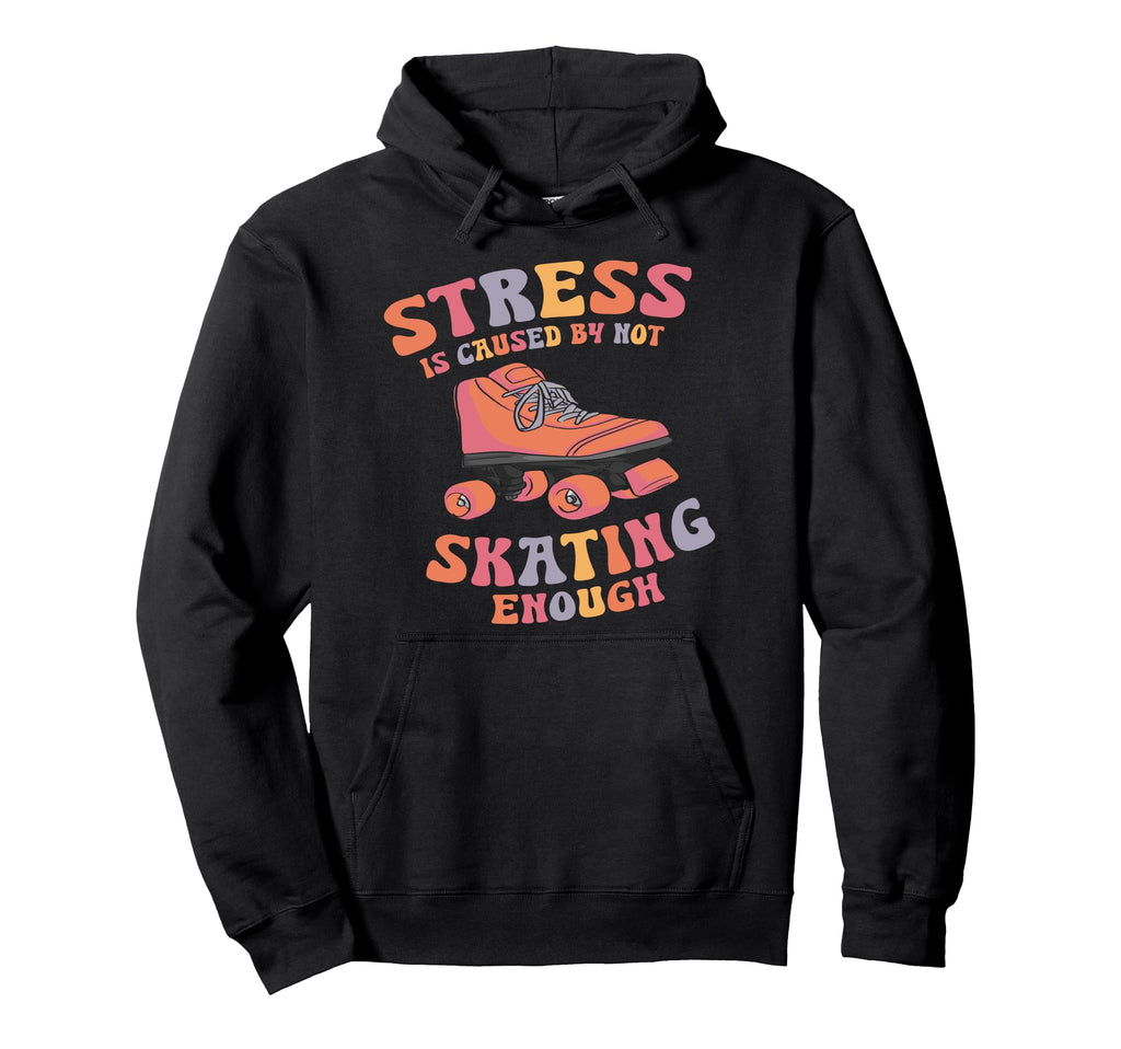 Roller Skating Skate 1970S Hoodie - Trendy Graphic Unisex - T-Shirt, Sweatshirt, Hoodie