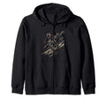 Downhill Race Motorcycle Gift Hoodie - Custom Art Print Men Women - T-Shirt, Sweatshirt, Hoodie