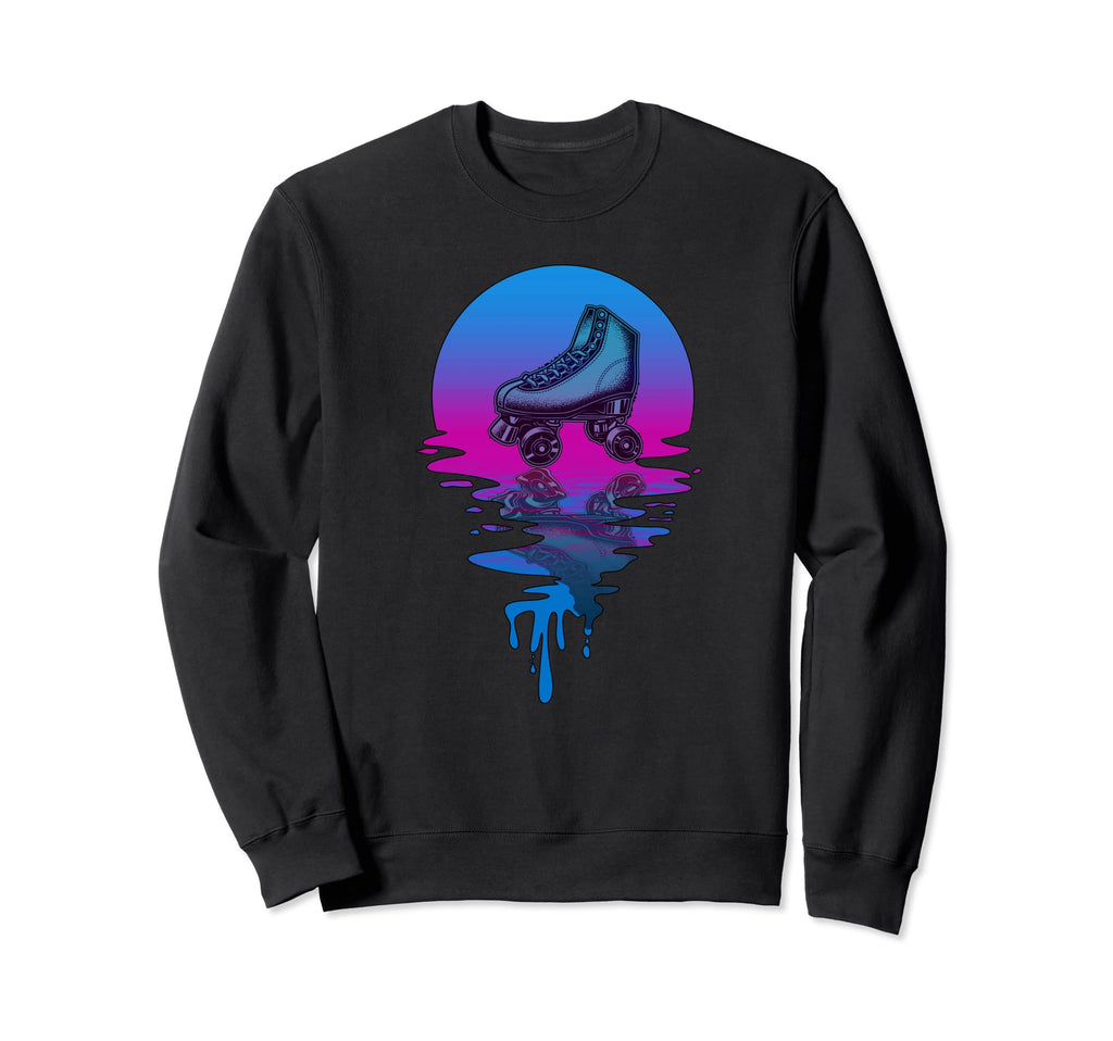 Sunset Roller Skate Sweatshirt - Streetwear Style Unisex - T-Shirt, Sweatshirt, Hoodie