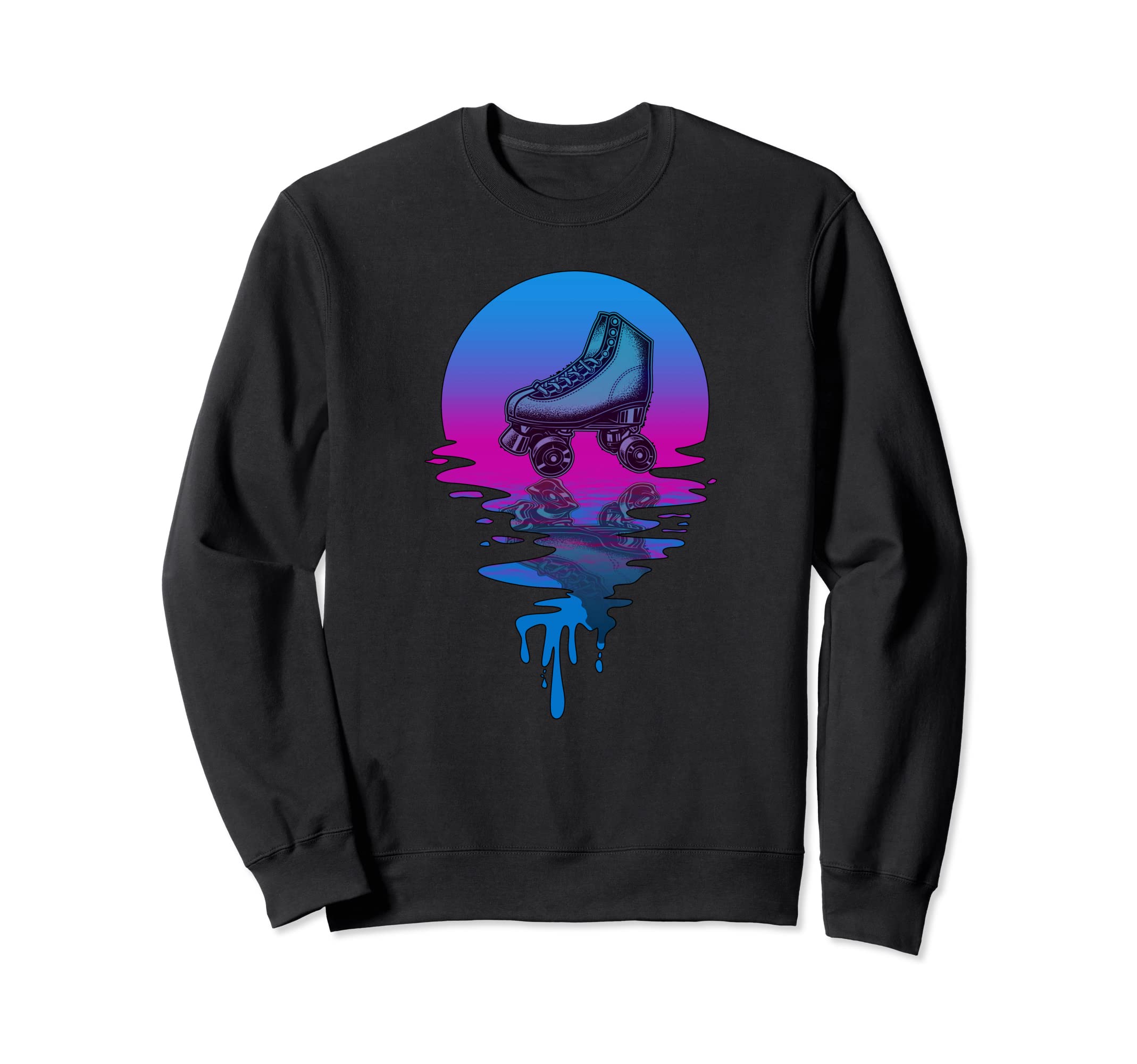 Sunset Roller Skate Sweatshirt - Streetwear Style Unisex - T-Shirt, Sweatshirt, Hoodie