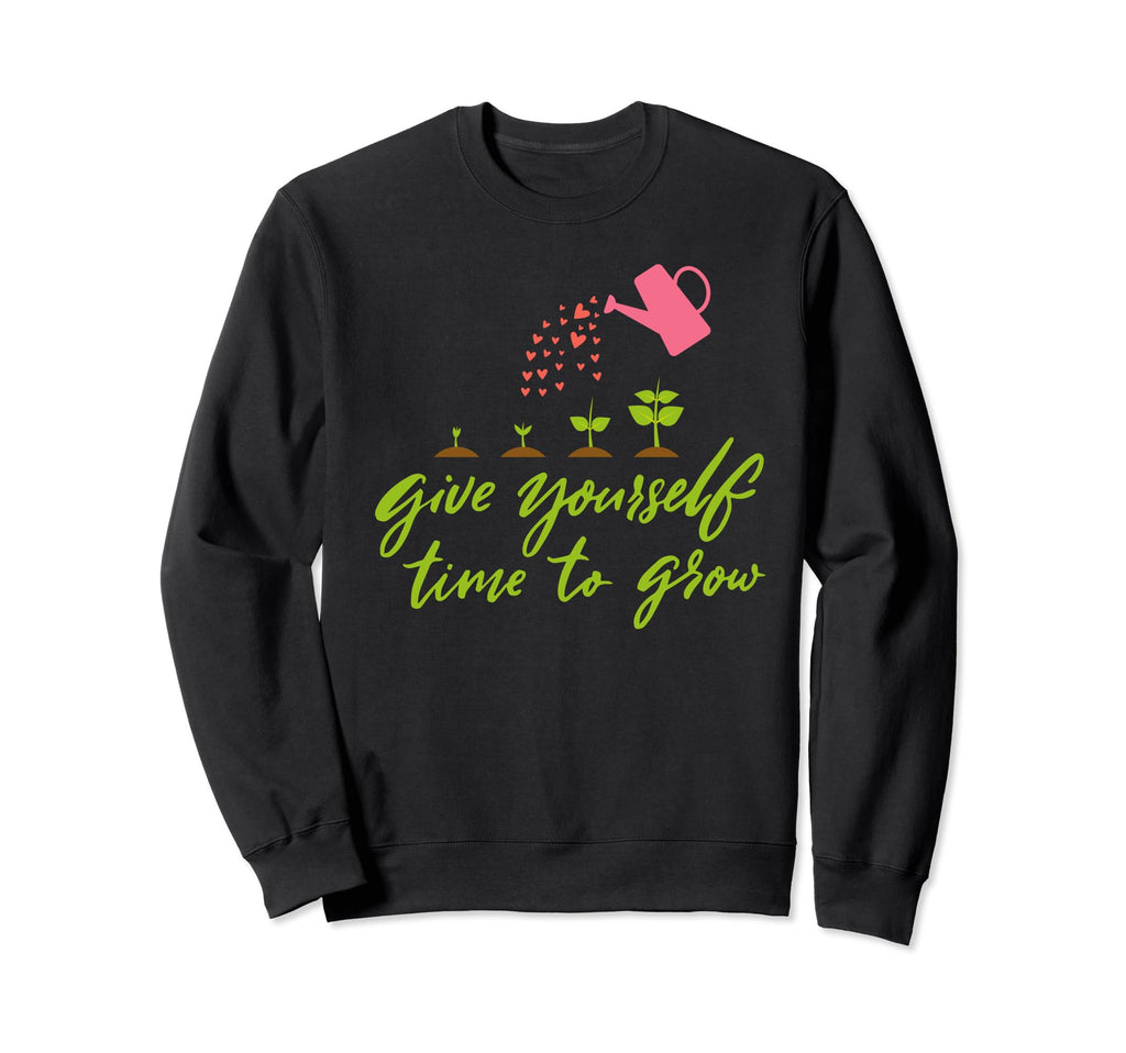Self Care Plant Wisdom Give Sweatshirt - Aesthetic Graphic Men Women - T-Shirt, Sweatshirt, Hoodie