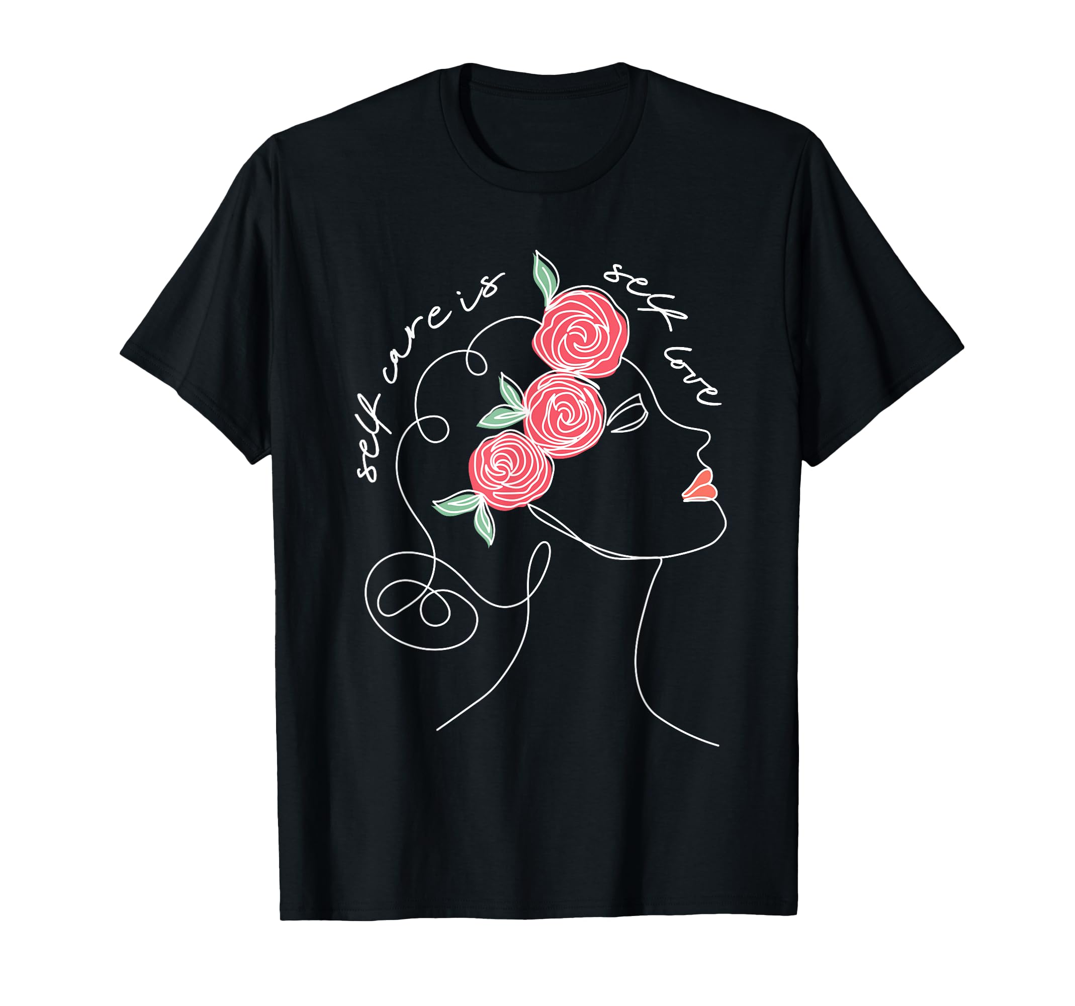 Selbstf Rsorge Ist Selbstliebe Mental T-Shirt - Graphic Print for Adults - T-Shirt, Sweatshirt, Hoodie