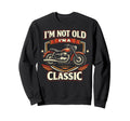 Motorcycle Biker Retired Sweatshirt - Fun Novelty Design for Adults - T-Shirt, Sweatshirt, Hoodie