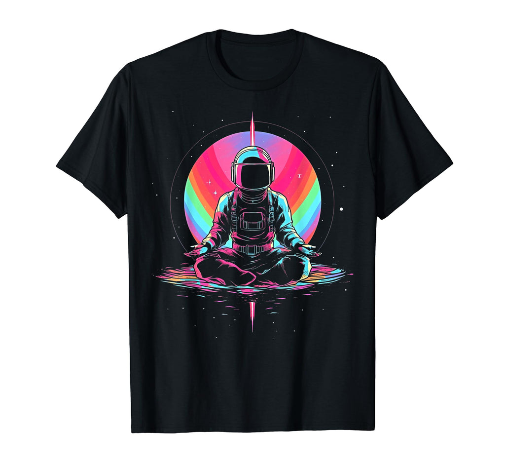 Synthwave Astronaut Cyberpunk 80S T-Shirt - Casual Everyday Wear Men Women - T-Shirt, Sweatshirt, Hoodie