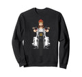 Christian Motorcycle Biker Jesus Biker Sweatshirt - Custom Art Print Unisex - T-Shirt, Sweatshirt, Hoodie