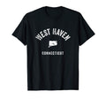 West Haven Connecticut Ct 70S Athletic T-Shirt - Novelty Apparel Unisex - T-Shirt, Sweatshirt, Hoodie