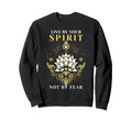 Bravery Growth Mindset Lotus Sweatshirt - Minimalist Print for Adults - T-Shirt, Sweatshirt, Hoodie