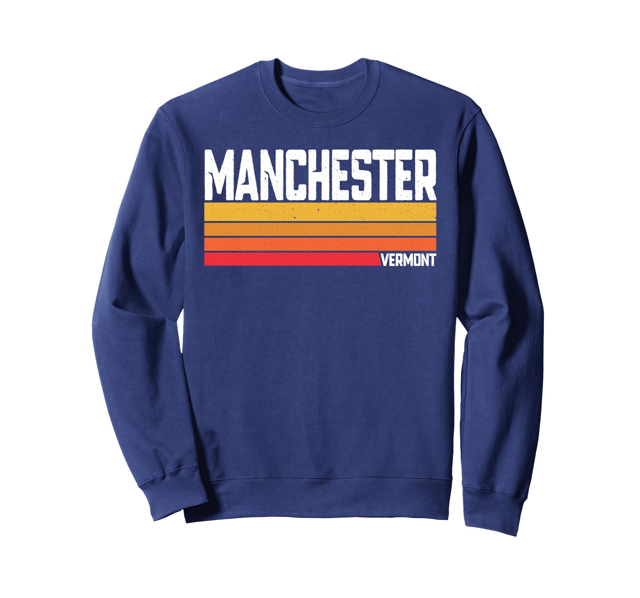 Manchester Vermont 1980S 70S Sweatshirt - Trendy Graphic Unisex - T-Shirt, Sweatshirt, Hoodie