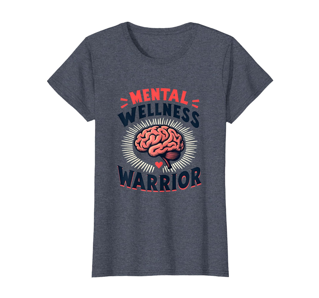 Mental Wellness Warrior Mental Health T-Shirt - Graphic Print for Adults - T-Shirt, Sweatshirt, Hoodie
