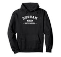 Durham North Carolina Est 1869 Athletic Hoodie - Graphic Print Unisex - T-Shirt, Sweatshirt, Hoodie