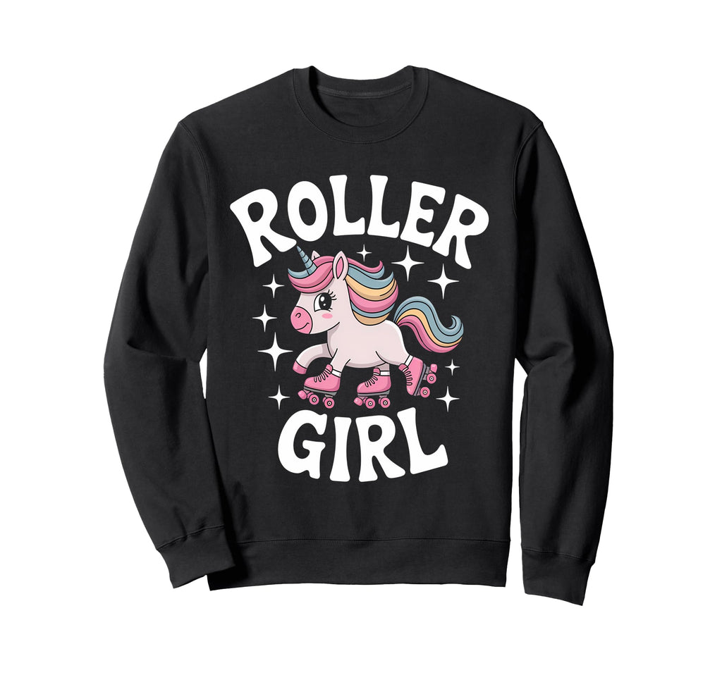 Roller Skater 70S 80S 90S Roller Sweatshirt - Fun Novelty Design Unisex - T-Shirt, Sweatshirt, Hoodie