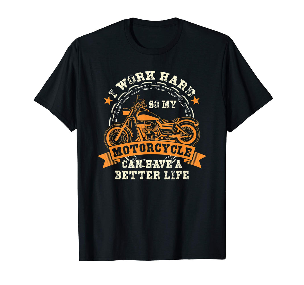 Funny Motorcycle Funny Distressed Biker T-Shirt - Unique Graphic Men Women - T-Shirt, Sweatshirt, Hoodie