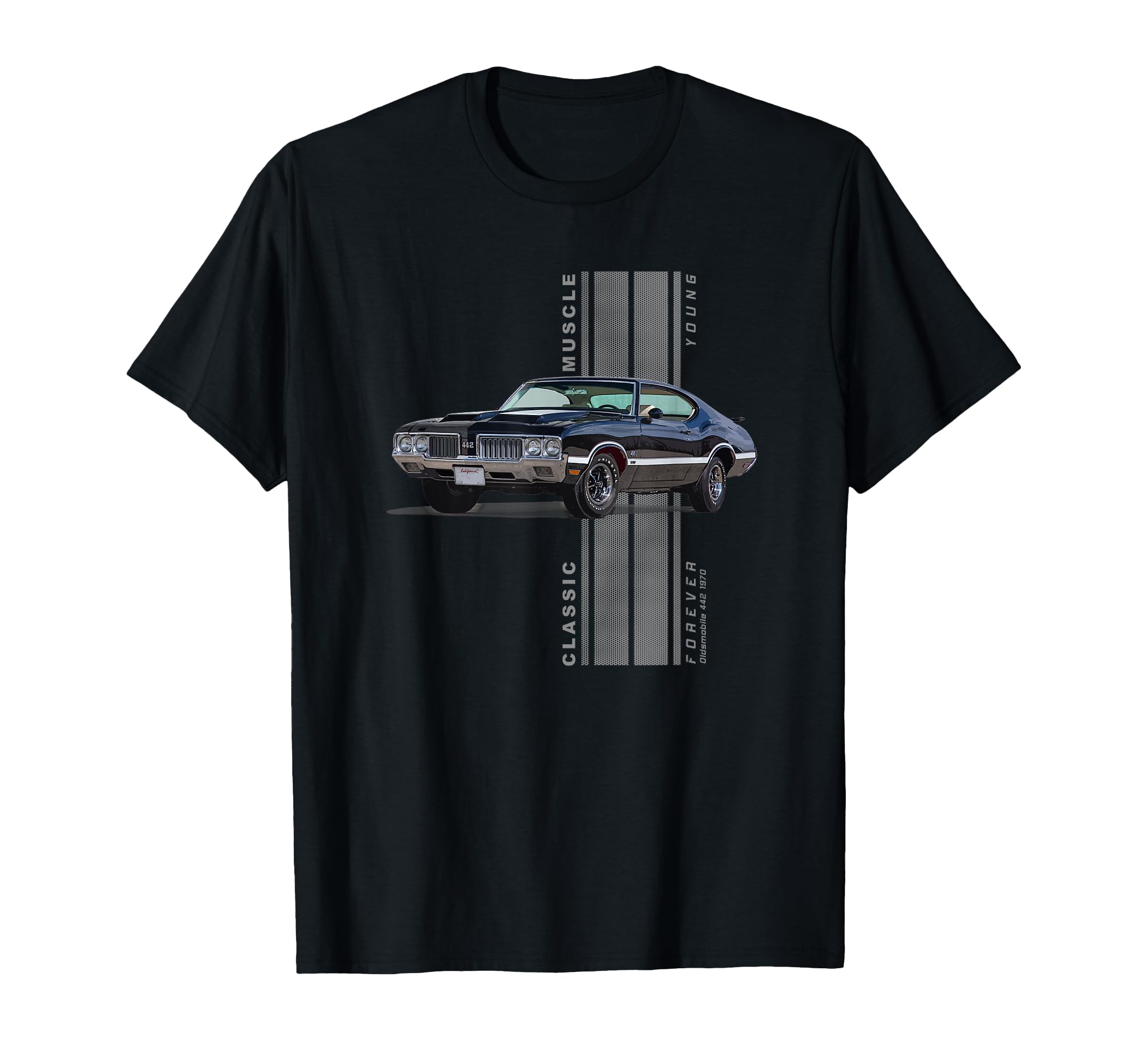 Olds 442 American Muscle Cars T-Shirt - Casual Everyday Wear Men Women - T-Shirt, Sweatshirt, Hoodie