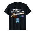 Broken Crayons Still Color Suicide T-Shirt - Aesthetic Graphic for Adults - T-Shirt, Sweatshirt, Hoodie
