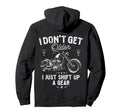 Mens Motorbike Birthday Funny Old Cruiser Hoodie - Streetwear Style Unisex - T-Shirt, Sweatshirt, Hoodie