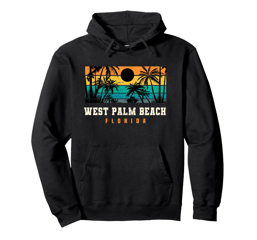 West Palm Beach Florida West Palm Beach Hoodie - Unique Graphic for Adults - T-Shirt, Sweatshirt, Hoodie