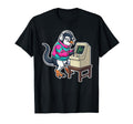 Ad Lie Penguin 80S Computer T-Shirt - Casual Everyday Wear for Adults - T-Shirt, Sweatshirt, Hoodie