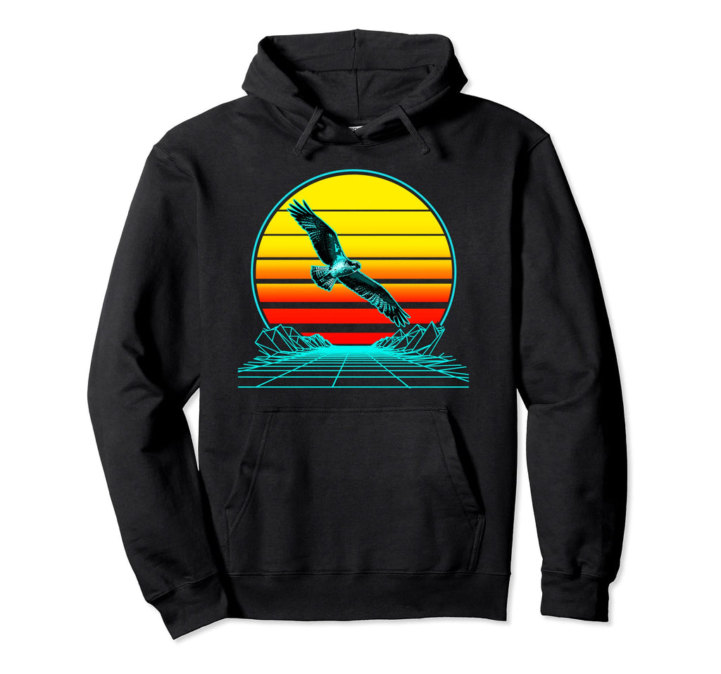 Sunset Osprey Hoodie - Casual Everyday Wear for Adults - T-Shirt, Sweatshirt, Hoodie