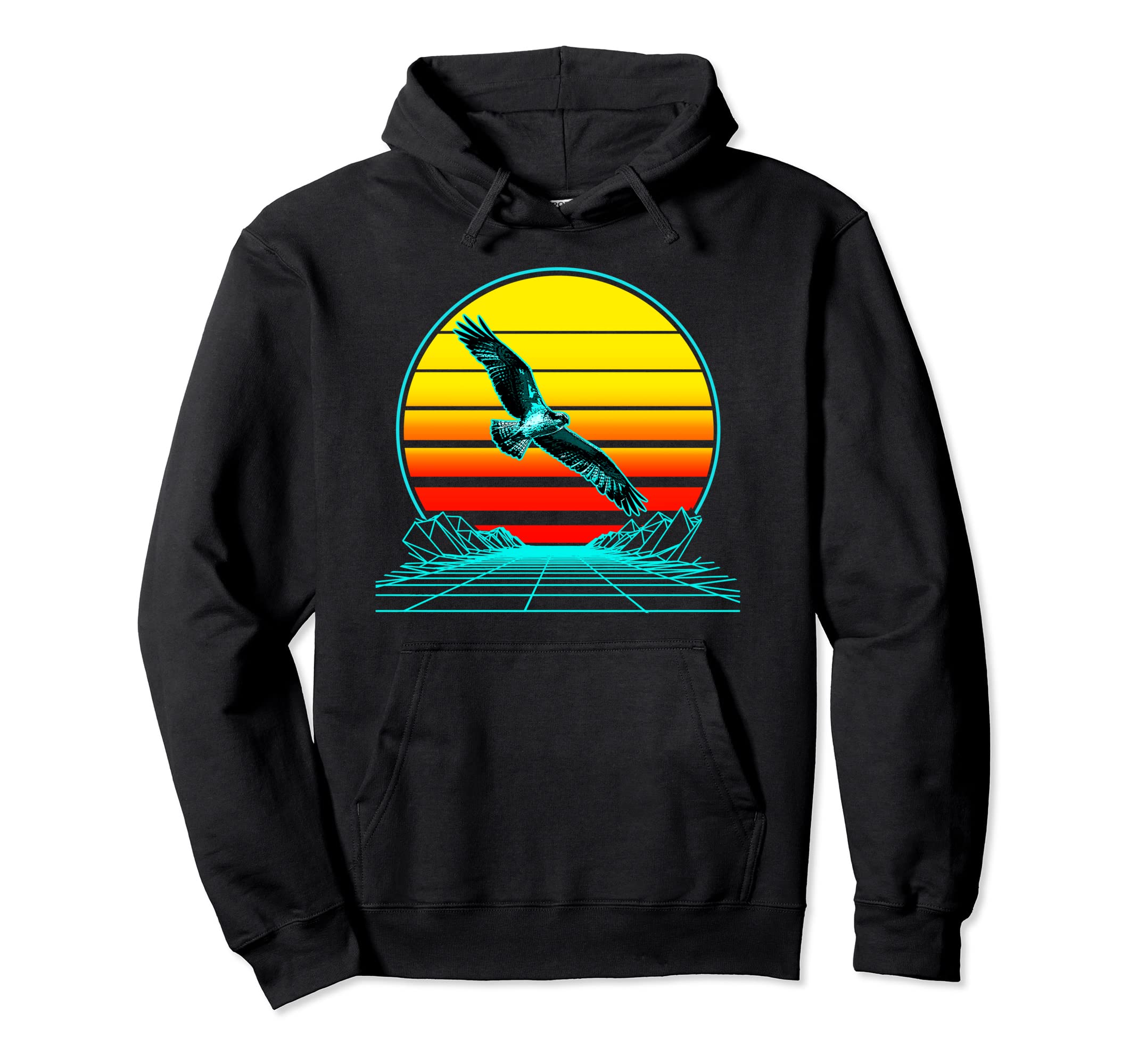 Sunset Osprey Hoodie - Casual Everyday Wear for Adults - T-Shirt, Sweatshirt, Hoodie
