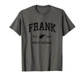 Frank West Virginia Wv Athletic Black T-Shirt - Graphic Print Men Women - T-Shirt, Sweatshirt, Hoodie