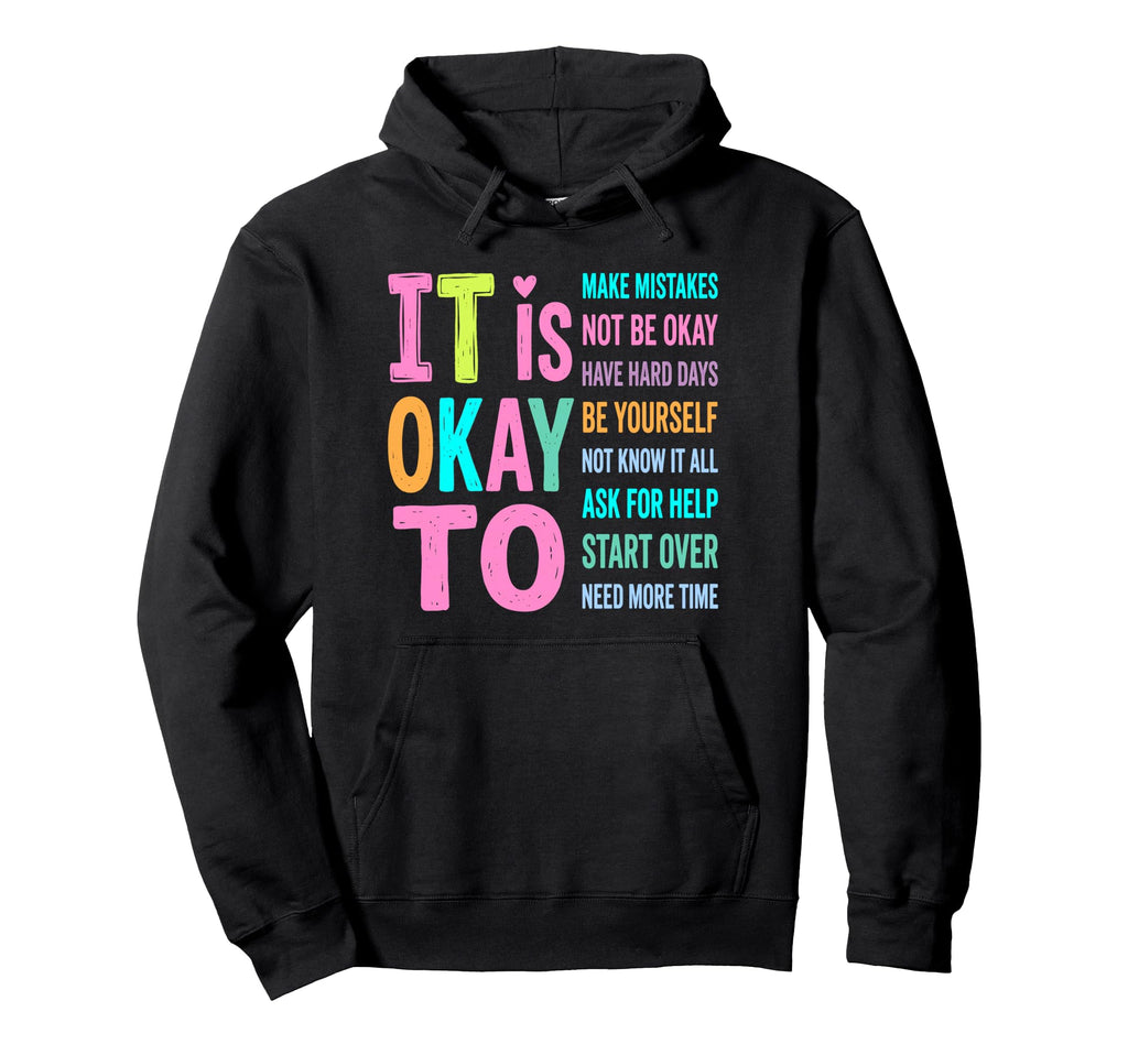 Positive Affirmations Health Awareness Hoodie - Aesthetic Graphic Unisex - T-Shirt, Sweatshirt, Hoodie