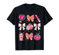 Coquette Bow Discoball Aesthetic T-Shirt - Casual Everyday Wear for Adults - T-Shirt, Sweatshirt, Hoodie