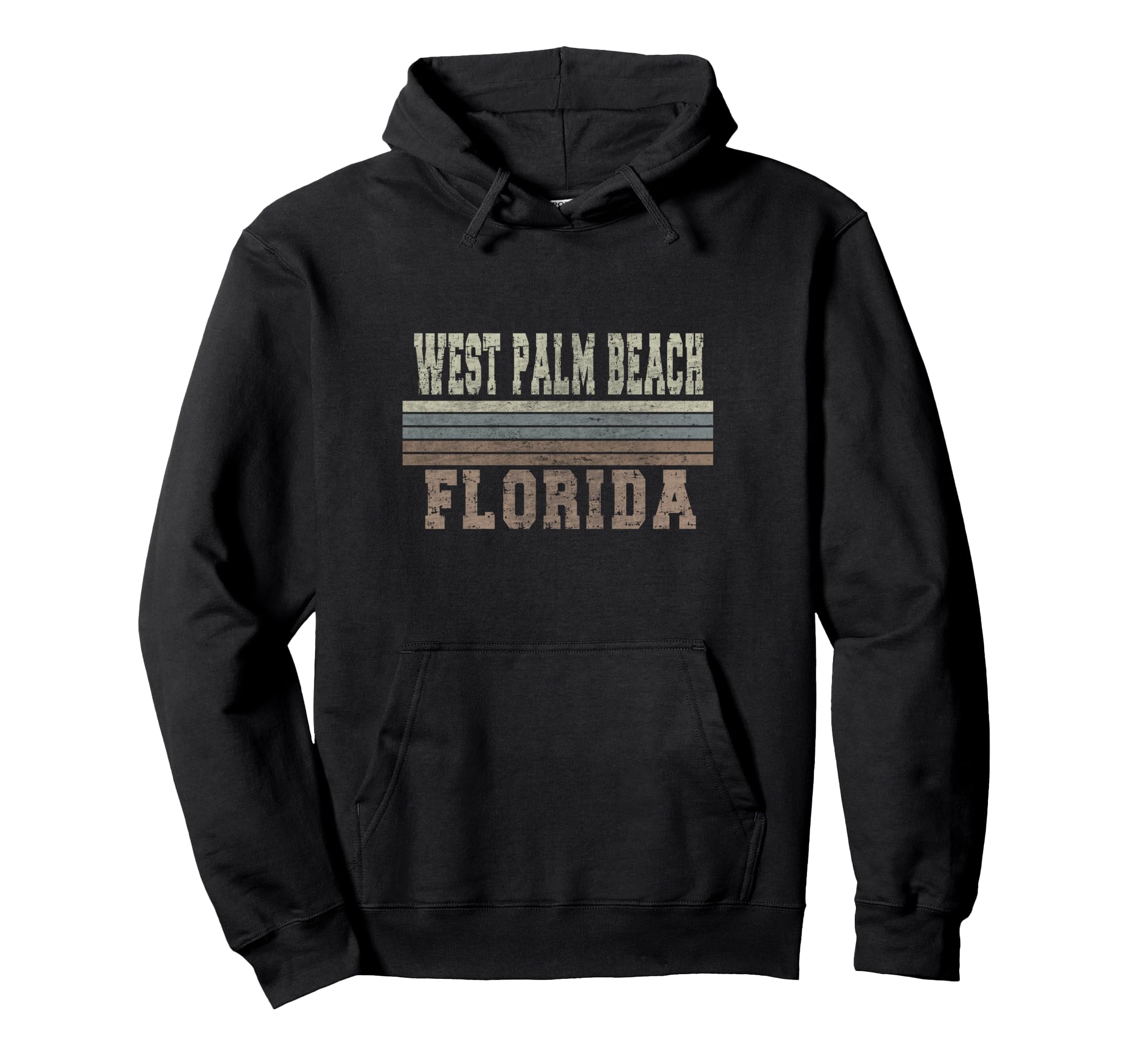 West Palm Beach Florida Hoodie - Aesthetic Graphic Men Women - T-Shirt, Sweatshirt, Hoodie