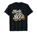 80S Typography Old School Throwback T-Shirt - Minimalist Print for Adults - T-Shirt, Sweatshirt, Hoodie