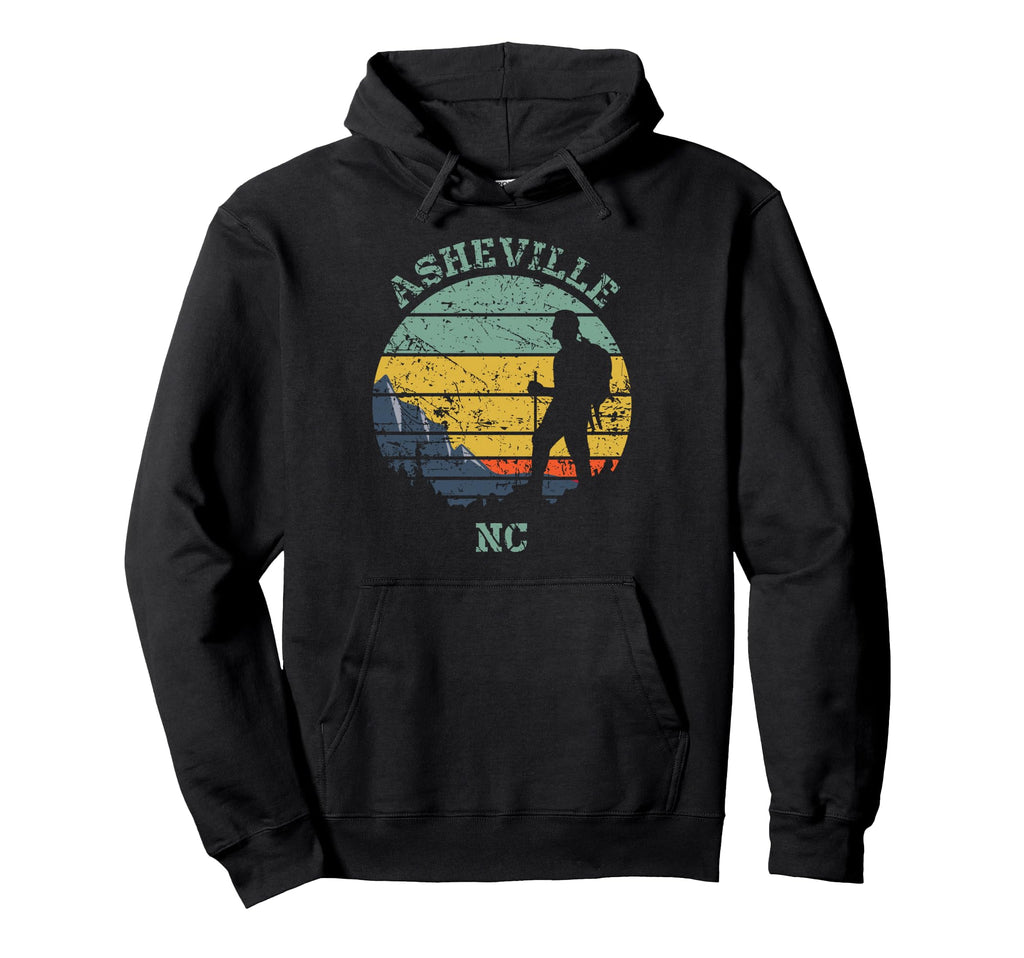 Asheville Nc Hiking Sunset Hoodie - Casual Everyday Wear Men Women - T-Shirt, Sweatshirt, Hoodie