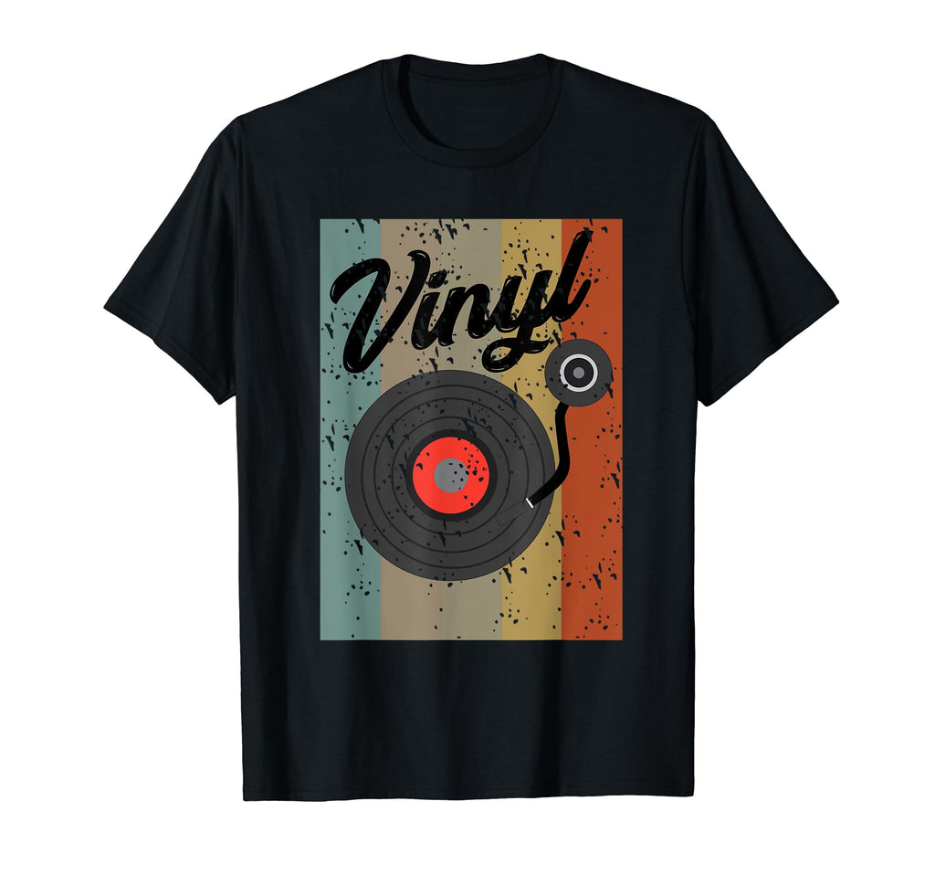 Vinyl Record Turntable Player Lover T-Shirt - Novelty Apparel Men Women - T-Shirt, Sweatshirt, Hoodie
