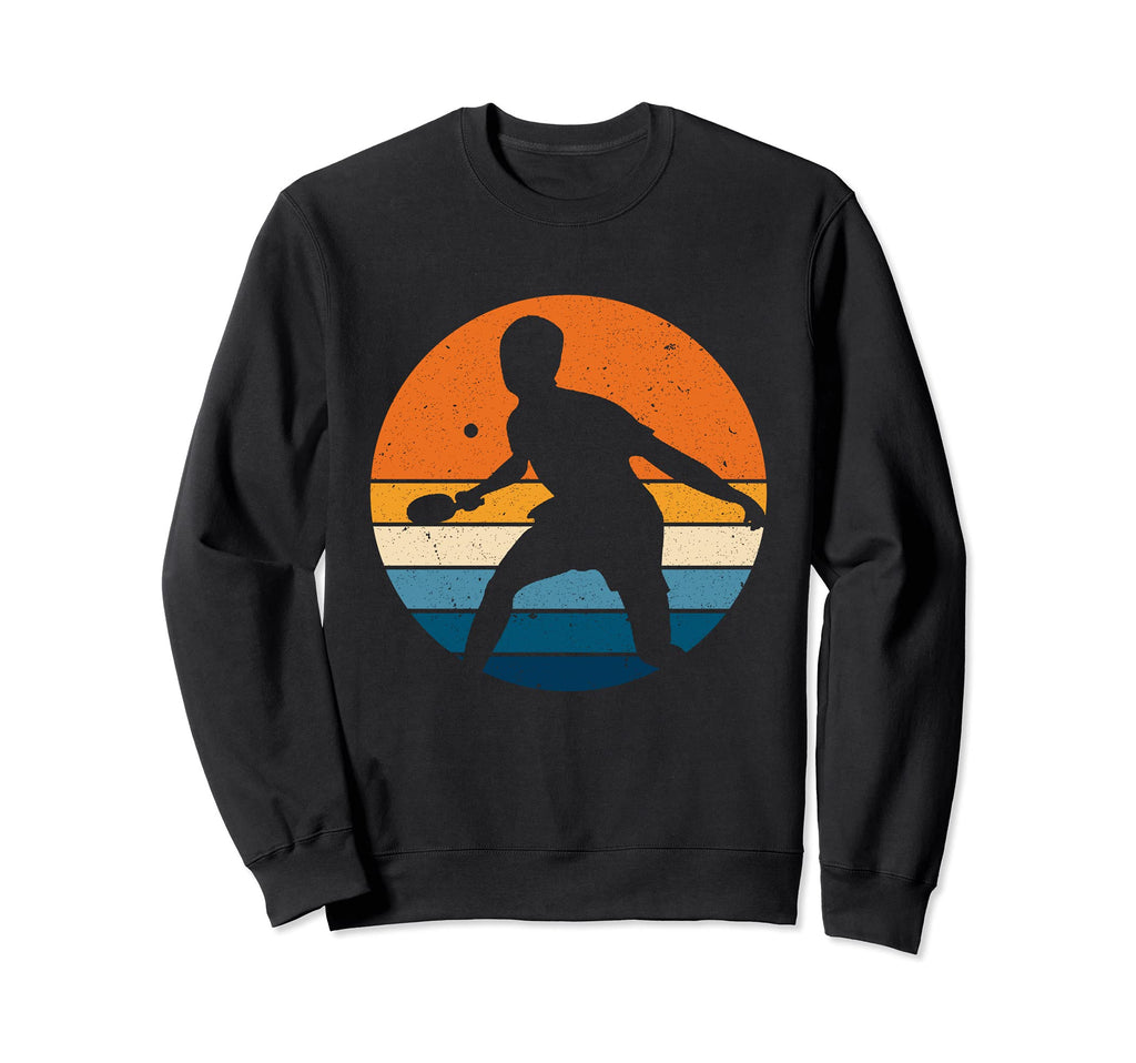 Table Tennis Ping Pong Sports Sunset Sweatshirt - Graphic Print Unisex - T-Shirt, Sweatshirt, Hoodie