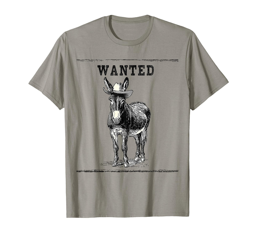 Country Cowboy Donkey Rodeo Cowgirl T-Shirt - Graphic Print for Adults - T-Shirt, Sweatshirt, Hoodie