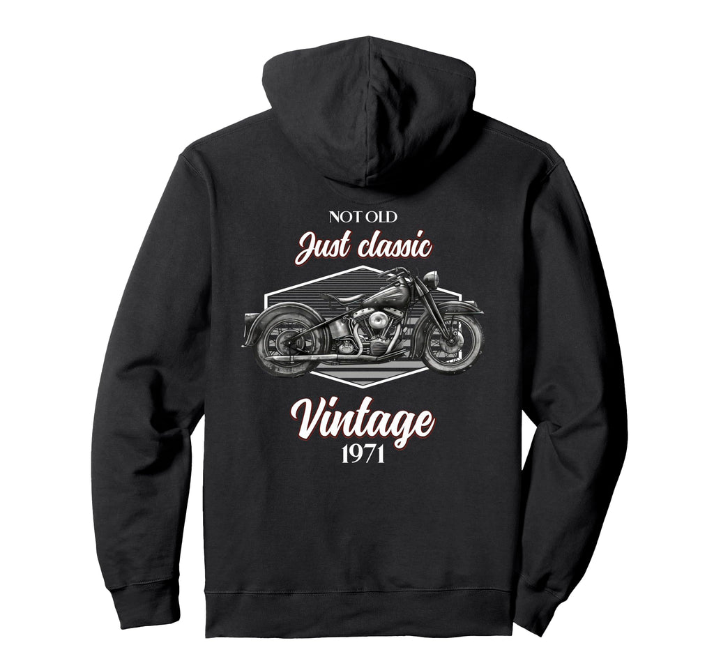 55Th Birthday Motorcycle Motorcyclist Hoodie - Custom Art Print Unisex - T-Shirt, Sweatshirt, Hoodie