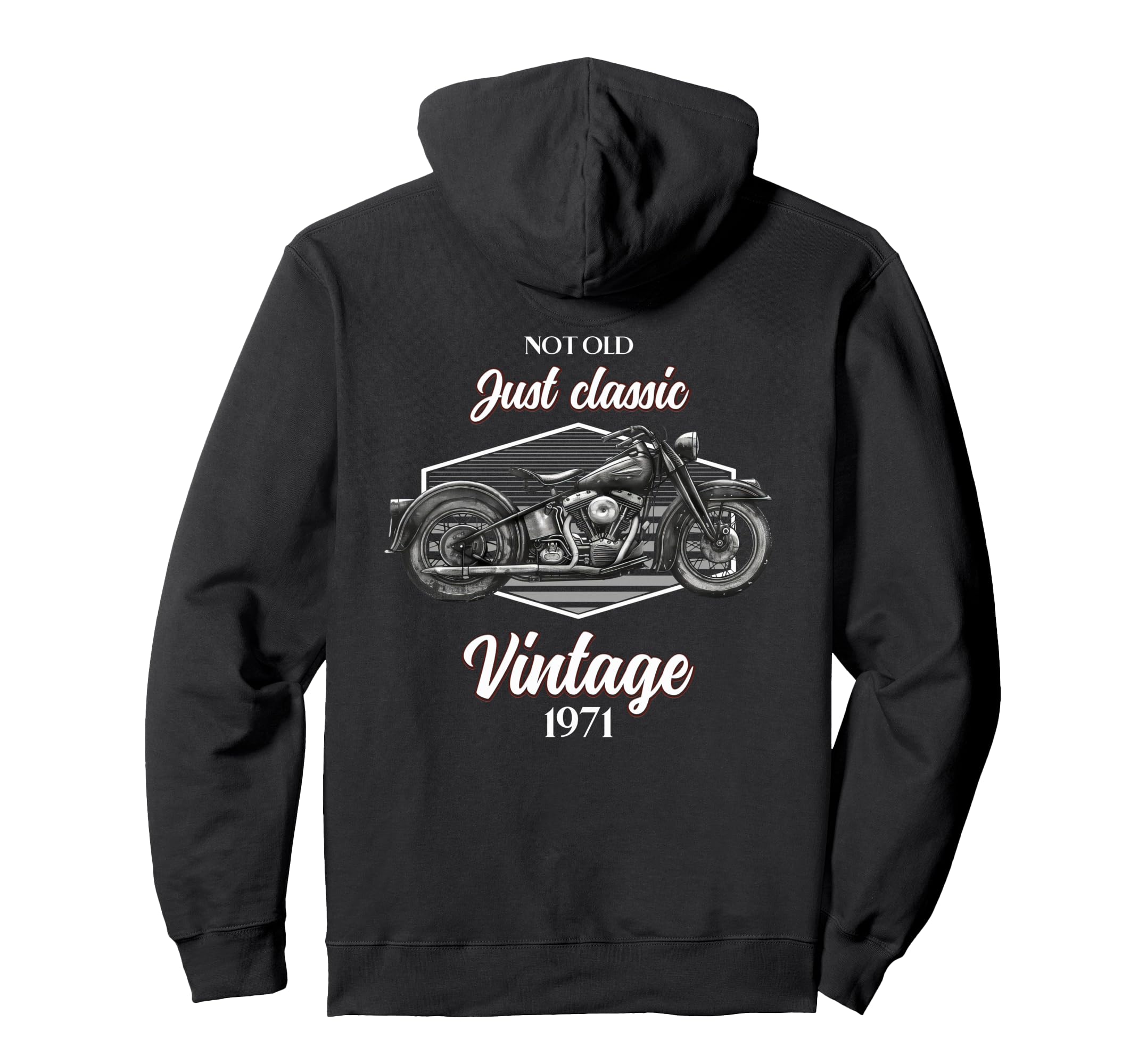 55Th Birthday Motorcycle Motorcyclist Hoodie - Custom Art Print Unisex - T-Shirt, Sweatshirt, Hoodie