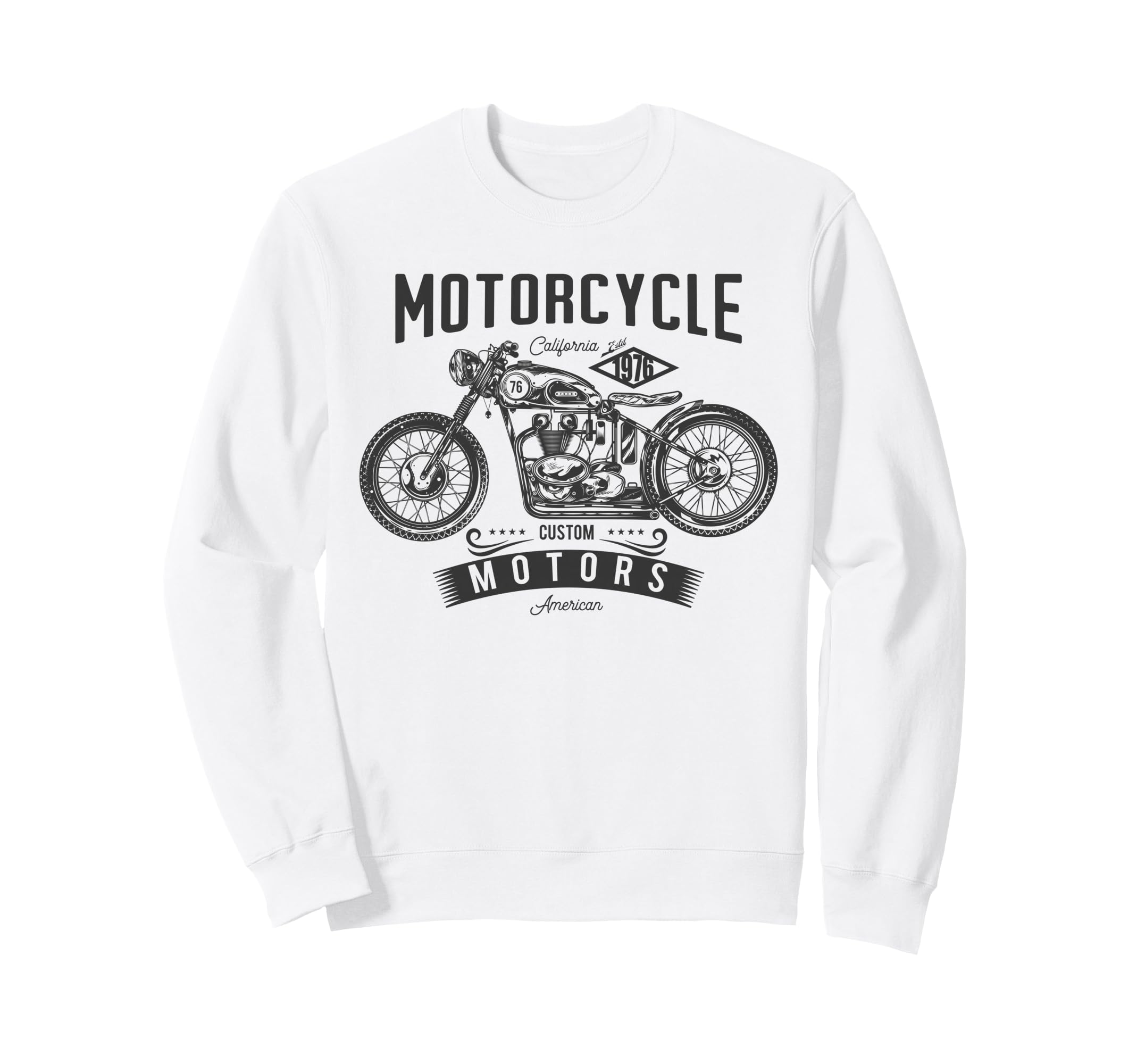 Motorcycling Biker California Sweatshirt - Fun Novelty Design Unisex - T-Shirt, Sweatshirt, Hoodie